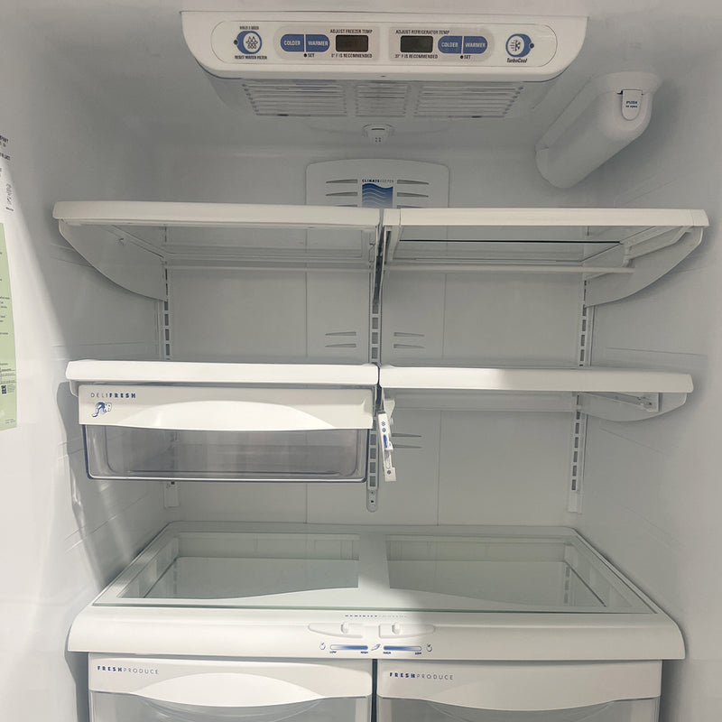 Used GE Refrigerator Model No. PDF22MFSBWW