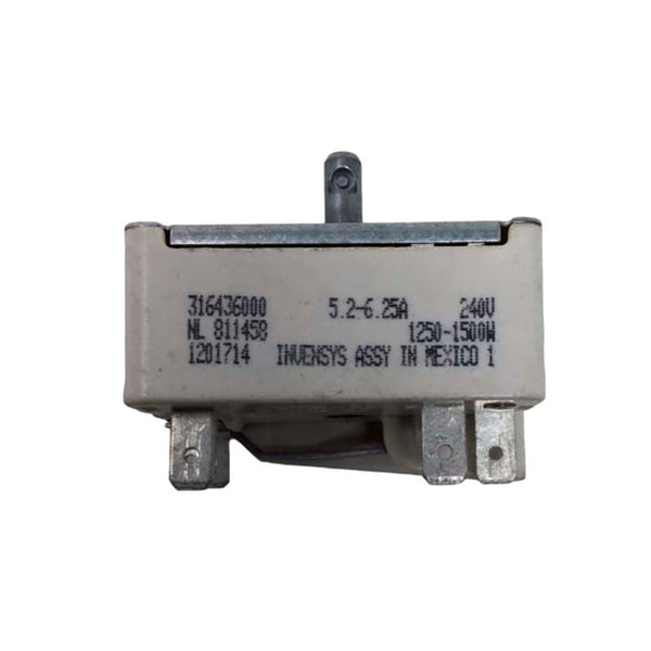 Used 316436000 Frigidaire Range Surface Element Switch